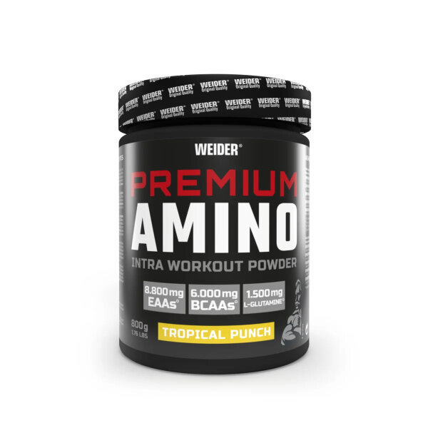 Weider Premium Amino Powder 800g Dose Tropical Punch