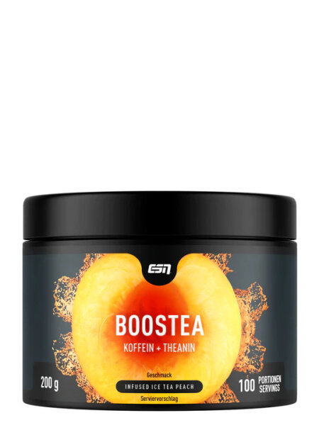 ESN Boostea 200g Dose Infused Ice Tea Peach