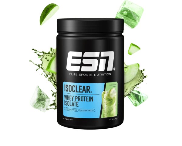 ESN ISOCLEAR Whey Protein Isolate 300g Dose Green Apple