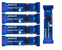 AMACX Energy Fruit Chew Gummiriegel 5er Pack