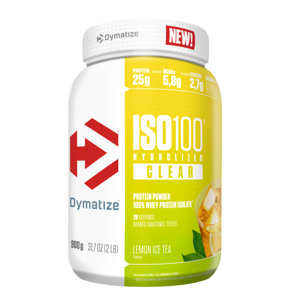 Dymatize Iso100 Hydrolyzed - Clear 900g Dose