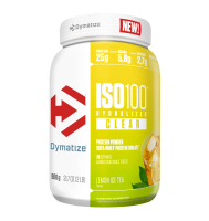 Dymatize Iso100 Hydrolyzed - Clear 900g Dose Peach Ice Tea