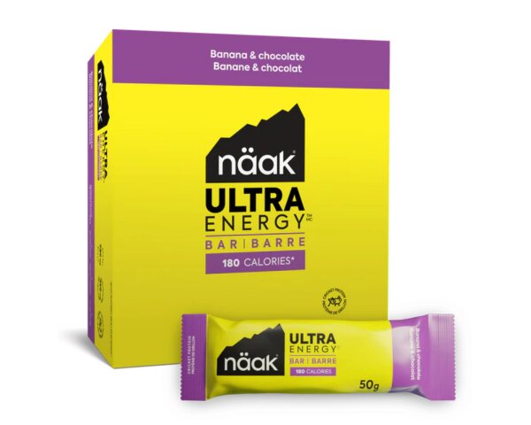 Näak Ultra Energy Bar Riegel 12er Box Banana & Chocolate