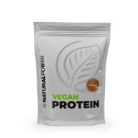 Natural Power Vegan Protein 500g Standbeutel Schoko MHD...