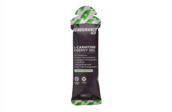 4Endurance Pro Energy Gel mit L-Carnitin Zitrone-Grüntee