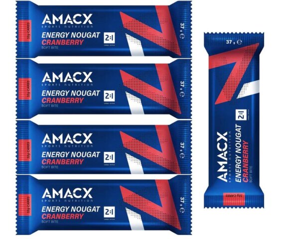 Amacx Energy Nougat 2:1 Riegel 5er Pack