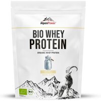 AlpenPower Bio Whey Protein 500 g Vanille