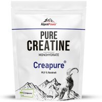 AlpenPower Creatin Monohydrat Creapure 500 g