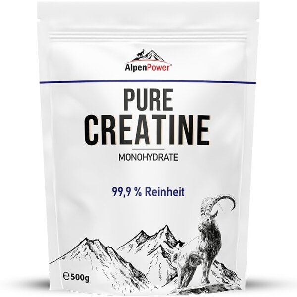 AlpenPower Pure Creatin Monohydrat 500 g