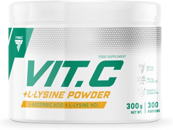 Trec Nutrition Vitamin C + L-Lysine Pulverdose 300g