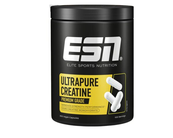 ESN Ultrapure Creatine 300 Vegan Kapseln Dose 300 Kapseln