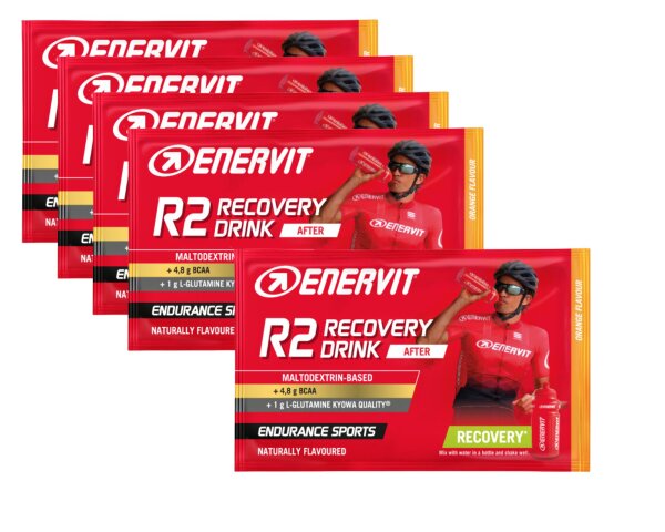 Enervit R2 Recovery Drink 50g Portionsbeutel 5er Pack