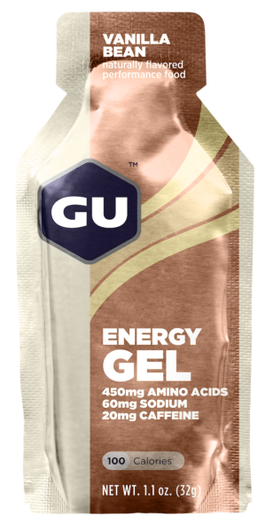 GU Energy Gel Vanilla Bean + Caffein MHD  10-2024