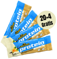 Peeroton Protein Snack Riegel 20 + 4 Aktion Himbeere - Biscuit MHD 12-2024