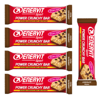 Enervit Sport Power Crunchy Bar Riegel 5er Pack Choco Drops