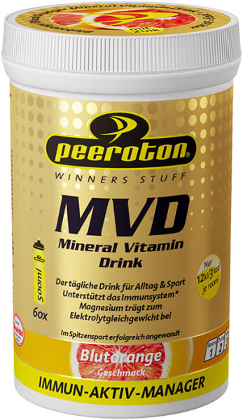 Peeroton Mineral Vitamin Drink 300g Dose Monatsaktion Blutorange