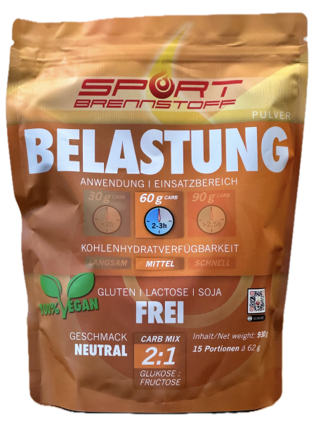 Sport Brennstoff Belastung Pulver 930g Beutel