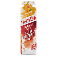 High5 Slow Release Energy Gel 14er Box Orange MHD 01-2025