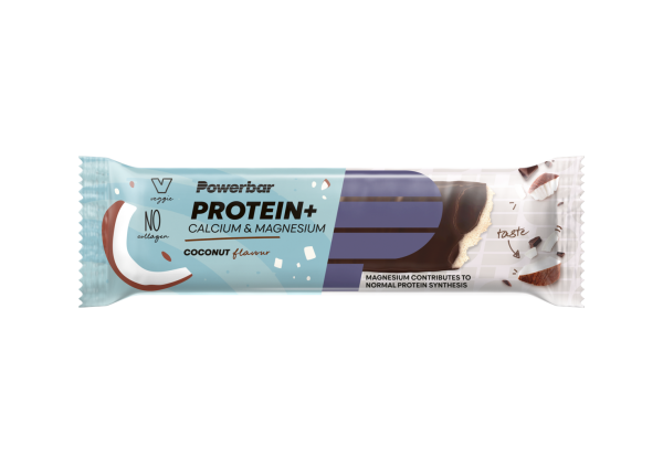 PowerBar Protein Plus Calcium & Magnesium Coconut Riegel MHD 01-2025