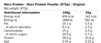 Mars Protein Pulver Schoko Karamell 875g Beutel MHD 12-2024