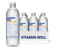 Vitamin Well Fertiggetränk 500ml 12er Tray React